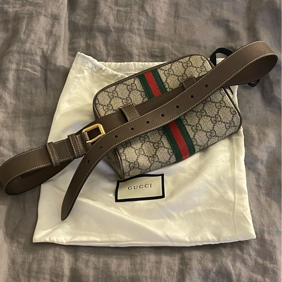 Gucci Ophidia GG Supreme Belt Bag - Picture 7 of 13
